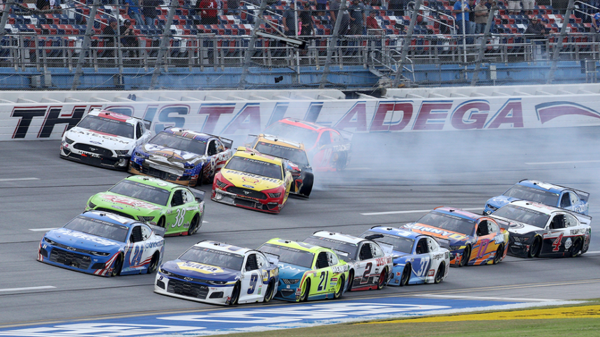 NASCAR fans pack into Talladega Superspeedway ahead of Sunday's Jack Links 500 race