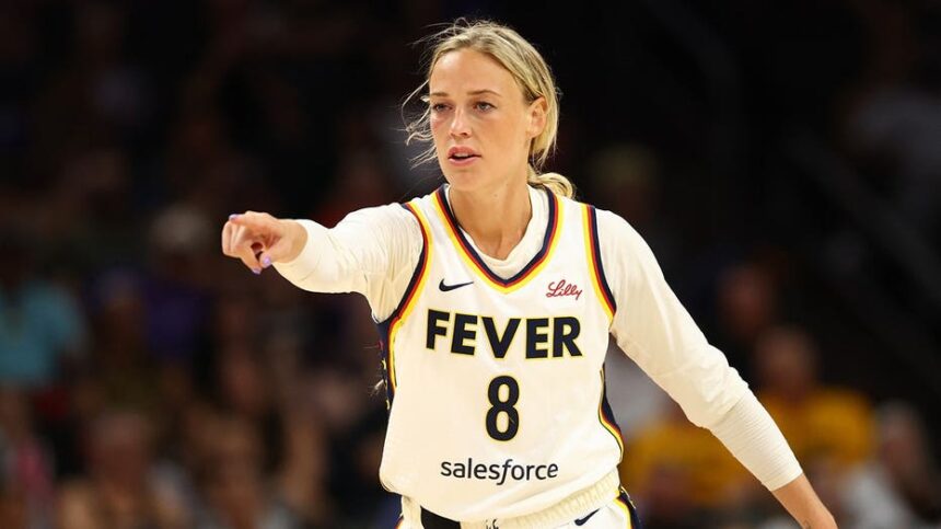 WNBA star Sophie Cunningham rejoins Fever after emerging as fan favorite