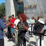 Obama Center visitors say project symbolic of 'Black excellence,' claim scandal-free legacy while Trump ripped