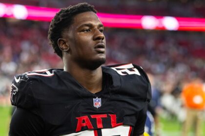 Falcons' James Pearce hit with 8-game suspension as NFL announces wave of bans across the league
