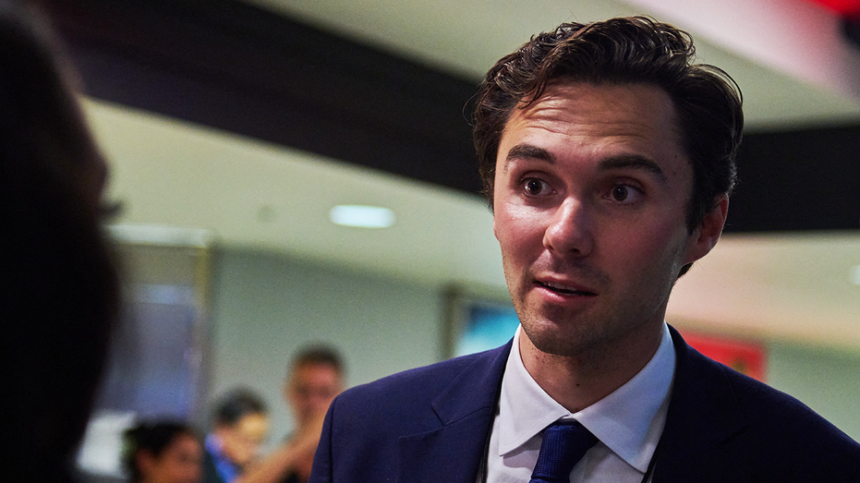 Former DNC Vice Chair David Hogg claims Democratic moderates 'don't have the right values'