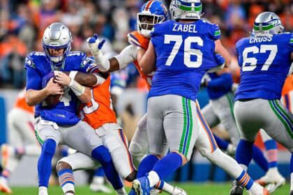 Denver Broncos survive ugly offensive night to beat Seattle Seahawks 17-14 in overtime