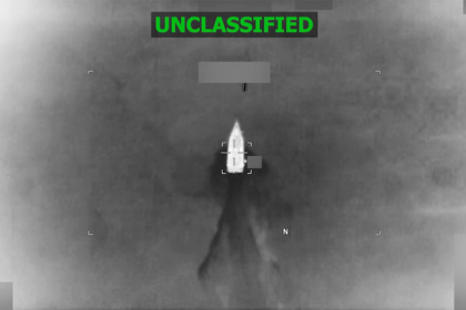 Dramatic footage shows alleged narco boat erupt in fireball during US military strike