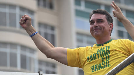 Flavio Bolsonaro leads Lula as Brazil election heads to runoff