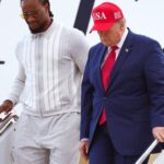 Former NFL All-Pro running back joins President Trump for Georgia midterms rally